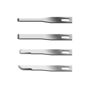 Carbon Steel Straight Blade Glass Van Sterile Surgical Blades