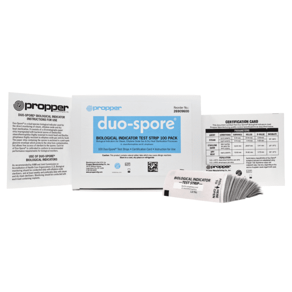 Duo-Spore® Biological Indicator Test Strips without Culture Service